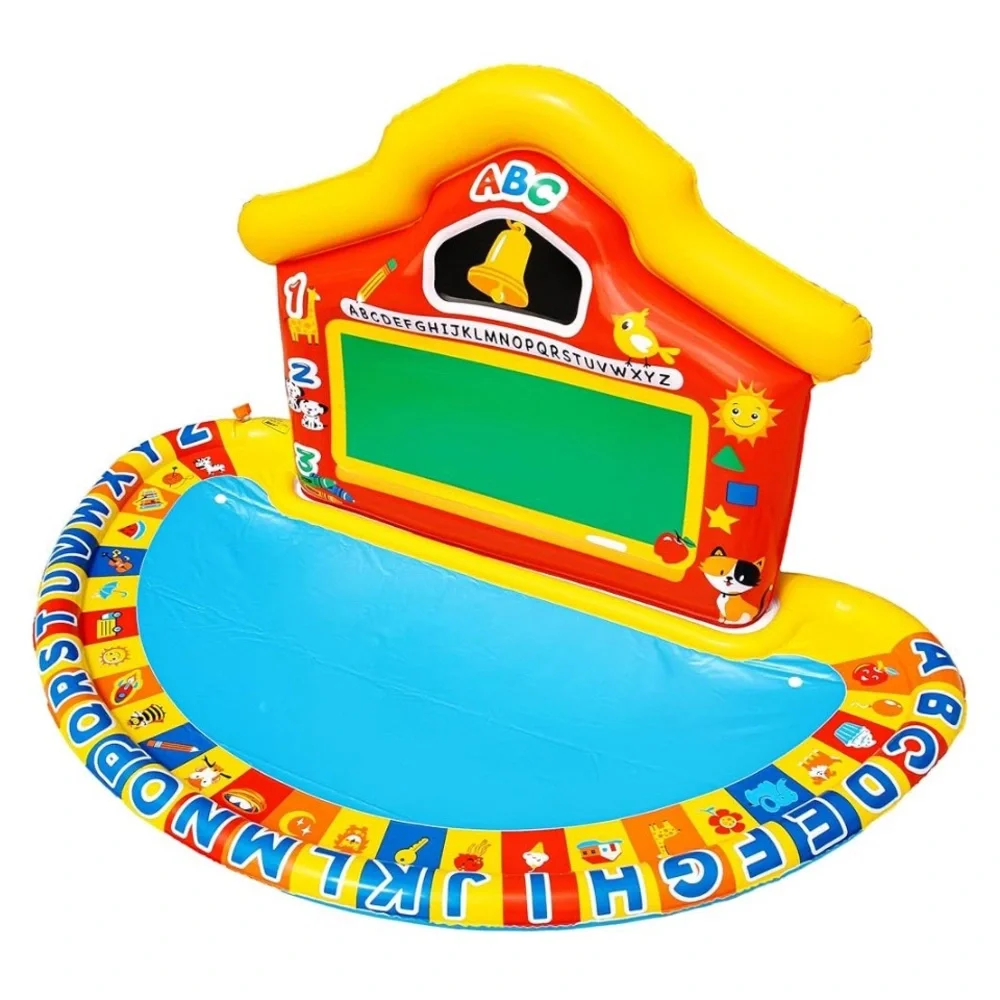 ⚡️NEW⚡️ BANZAI Jr. School Splash Inflatable Water Play Mat, 58
